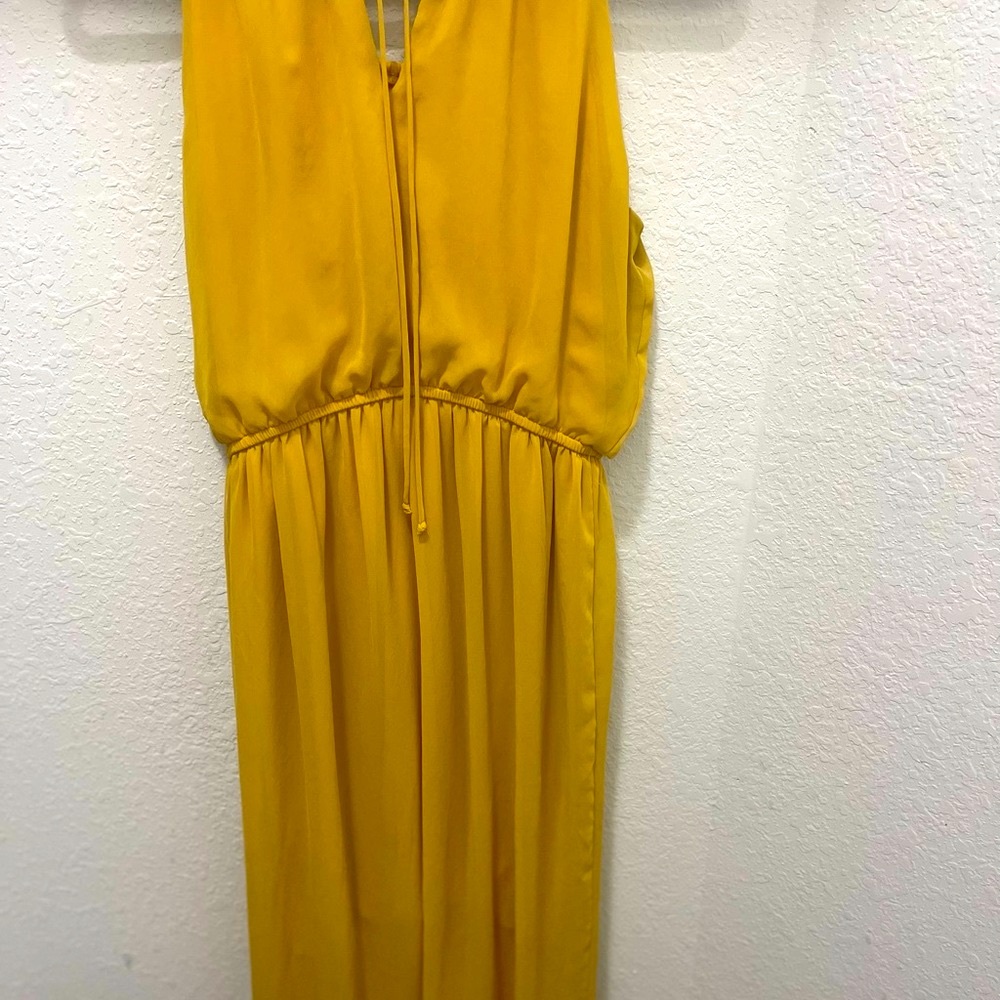 🌸 Sunshine Yellow Maxi Dress✨Flowy & Chic – L - Picture 7 of 7